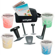 Puttycise® TheraPutty® Set, 5 Tools, 4 x 5 lb. Putties, Medium (Yellow, Red, Green, Blue)