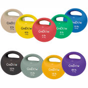CanDo® One-Handle Medicine Ball, 5 Piece Set (1 Each: 2, 4, 6, 8, 10 lb.)