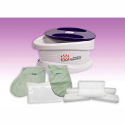 WaxWel® Paraffin Bath with 6 lb. Lavender Paraffin, 100 Liners, 1 Mitt and 1 Bootie