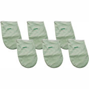 Terry Hand Mitts For Paraffin Treatment, 6/Pack