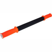 Tiger Tail&#174; 22&quot; Long Hand Held Portable Foam Roller, Black/Orange