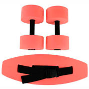 CanDo® Standard Aquatic Exercise Kit (Jogger Belt, Hand Bars), Small, Red