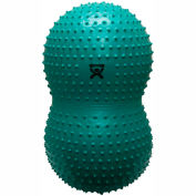 CanDo® Inflatable Exercise Sensi-Saddle Roll, Green, 24" Dia. x 43"L