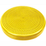 CanDo® Inflatable Vestibular Seating/Standing Disc, 35 cm (14"), Yellow