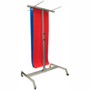 Floor Rack with Casters For ArmaSport® Sup-R Mat®, Holds 30 Mats