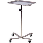 Clinton&#153; MS-29 Stainless Steel Mobile Instrument Stand