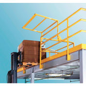 FabEnCo MZ Series Mezzanine-Pivot Safety Gate, Fits Clear Opening 64"W x 42"H, Galvanized