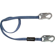 FallTech® 8204 4' Restraint Lanyard, Single Leg, with 2 Snap Hooks