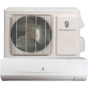 Friedrich Floating Air Select Ductless Split System With Heat, 9,000 BTU, 18 SEER, 115V