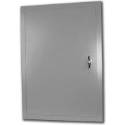 The Williams Brothers EXT 1300 14X14 Steel Exterior Door, Keyed Lock Latch