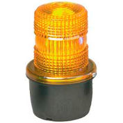 Federal Signal LP3E-120A Strobe light, Edison base, 120VAC, Amber