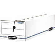 Fellowes 00018 Liberty® Check And Form Boxes, 24-1/4"L x 9"W x 7-1/2"H, White/Blue - Pkg Qty 12