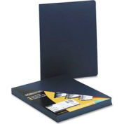 Fellowes® Executive Presentation Covers, 8-3/4" x 11-1/4", Navy, 50/Pk - Pkg Qty 8