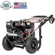 Simpson® PowerShot Gas Pressure Washer W/ Honda GX200 Engine, 3300 PSI, 2.5GPM, 5/16" Hose
