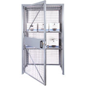 Stor-More® LPC-4830-7 Loss Prevention Security Cabinet 48"W x 30"D x 84"H Single Door Assembled