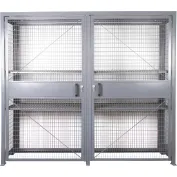 Lyon Dd67523S Bulk Rack,starter,84h,96w,36d,gray