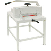 Formax Paper Guillotine Cutter, 2.15"H Paper Cutter, 16.9" Cutting Length