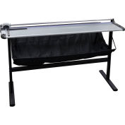 United Rotary Paper Trimmer with Metal Stand - 51" Cutting Length - 10 Sheet Capacity - Gray