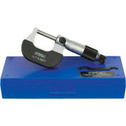 Fowler 52-229-201-0 0-1" Mechanical Outside Micrometer W/ Ratchet Friction Thimble