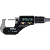 Fowler Xtra Value 0-1"/25.4MM IP54 Digital Micrometer Data Output & Ratchet Stop Thimble