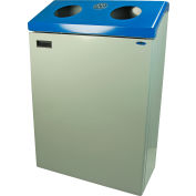 Frost Wall Mounted Two Stream Recycling Station, Blue and Gray Finish, 315