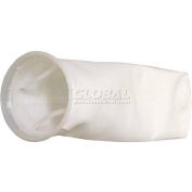 Liquid Bag Filter, Nylon Mesh, 7-3/50"Dia. X 32"L, 300 Micron, Standard Steel Ring - Pkg Qty 50