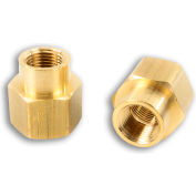 Power Products Brass Reducer Coupling 3/4 X 1/2, BP119-12-8 - Pkg Qty 2