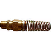 Power Products Rubber Air Brake Conn W Spring 1/2X3/8, RB68SG-8-6 - Pkg Qty 5