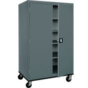 Buy Global Industrial Unassembled Steel Storage Cabinet Recessed Handle 36 W X 18 D X 72 H Gray