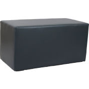 Interion® Rectangle Reception Bench - Gray