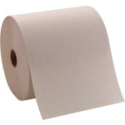 Pacific Blue Basic™ Recycled Hardwound Paper Towel Roll By GP Pro, Brown, 6 Rolls Per Case