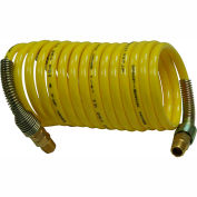 Guardair 14X12B03, 1/4" Id X 12' Recoil Air Hose Nylon Coilguard®