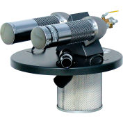 Guardair 55 Gallon Dual B Pneumatic Vacuum Generating Head w/ 2" Inlet - N552B