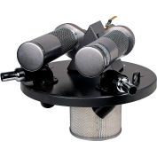 Guardair 55 Gallon Dual B Pneumatic Vacuum Generating Head w/ Two 1.5" Inlets - N552BX2