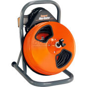 General Wire MRP-B Mini-Rooter Pro Drain/Sewer Cleaning Machine W/ 75' x 3/8"Cable & 4 Pc Cutter Set