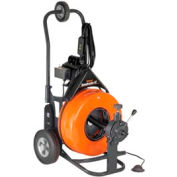 General Wire PS-92-E Speedrooter 92 Drain/Sewer Cleaning Machine W/ 100' x 5/8" Cable & Cutter Set