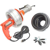 General Wire PV-A-WC Power-Vee Drain Cleaning Machine includes 2 Cables, Cutter Set & Case
