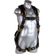 Guardian Cyclone Harness, Quick Connect Chest, Tongue Buckle Legs, M/L, 130-311 lbs Capacity