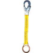 Guardian 01121, 18" Non-Shock Absorbing Extension Lanyard with Snap Hook 