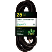 GoGreen Power, GG-13725BK, 25 Ft. 16/3 Heavy Duty Extension Cord - Black