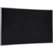 Global Industrial Recycled Rubber Bulletin Board, 48"W x 36"H, Black