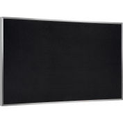 Global Industrial™ Recycled Rubber Bulletin Board, 72"W x 48"H, Black