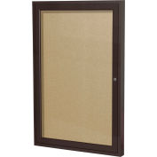 Whiteboards & Bulletin Boards | Outdoor Boards | Ghent® 1 Door Enclosed ...