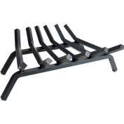 Pleasant Hearth Fireplace Grate, BG7-246M, 24"W, 3/4" Steel, 6 Bars