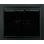 Pleasant Hearth Carlisle Fireplace Glass Door Black CL-3000 37-1/2"L x 30"H