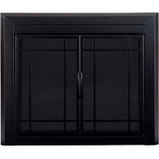 Pleasant Hearth Easton Fireplace Glass Door Black EA-5011 37-1/2"L x 33"H