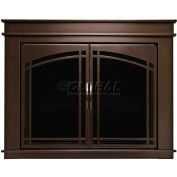 Pleasant Hearth Fenwick Fireplace Glass Door Oil Rubbed Bronze FN-5701 37-1/2"L x 33"H