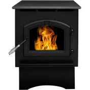 Pleasant Hearth Pellet Stove Heater Medium 35,000 BTU With 40 Pound Hopper PH35PS-B