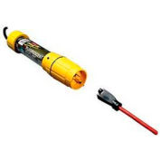 Carol 04497.60.05 Plastic Guard Utility Light W/ 50' Cord, 16awg 13a/125v - Yellow - Pkg Qty 6