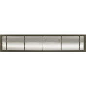 AG10 Series 10" x 14" Solid Alum Fixed Bar Supply/Return Air Vent Grille, Antique Bronze